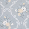 black-grey botanical wallpaper from matthew williamson