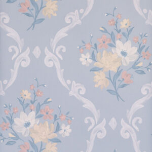 black-grey botanical wallpaper from matthew williamson