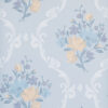 blue botanical wallpaper from matthew williamson