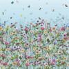 blue botanical wallpaper from matthew williamson