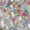 multicolour botanical wallpaper from matthew williamson