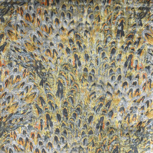 yellow contemporary jacquard fabric from Utopia