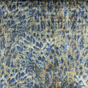 blue contemporary jacquard fabric from Utopia