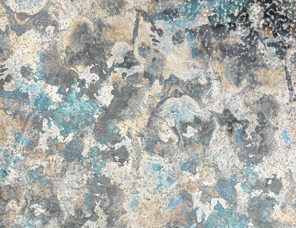 Pegaro Fabric - 2 by blue contemporary jacquard fabric from Utopia