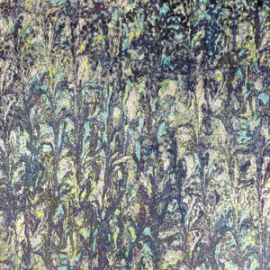 blue contemporary jacquard fabric from Utopia