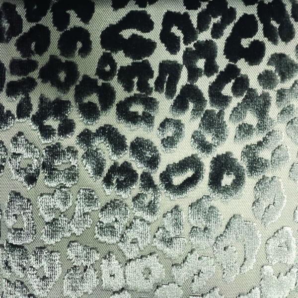 Raffles Cheetah Fabric - 5 by brown spotted velvet-chenille fabric from Art of the Loom