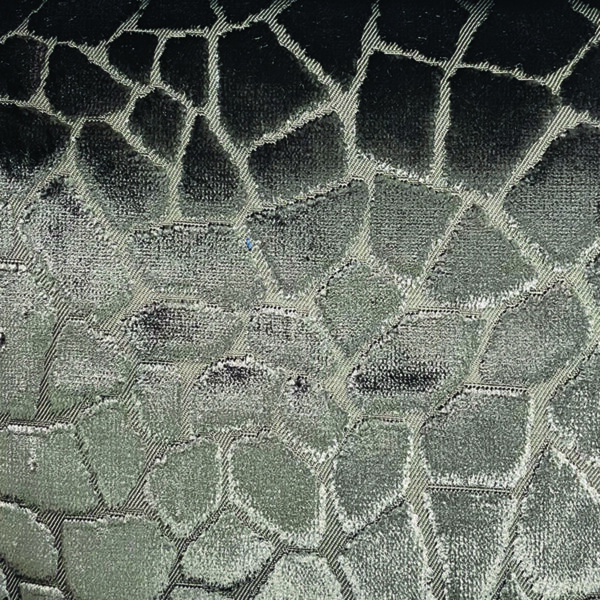 Raffles Mosaic Fabric - 2 by brown spotted velvet-chenille fabric from Art of the Loom