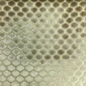 neutral spotted velvet-chenille fabric from Art of the Loom