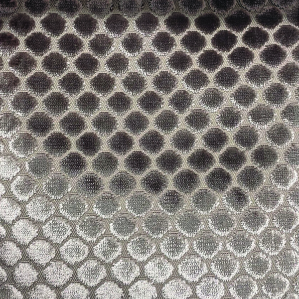 brown spotted velvet-chenille fabric from Art of the Loom