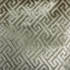 neutral geometric velvet-chenille fabric from Art of the Loom