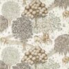 brown animal cotton fabric from William Morris & Co