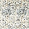 blue botanical cotton fabric from William Morris & Co