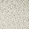 black-grey botanical cotton fabric from William Morris & Co