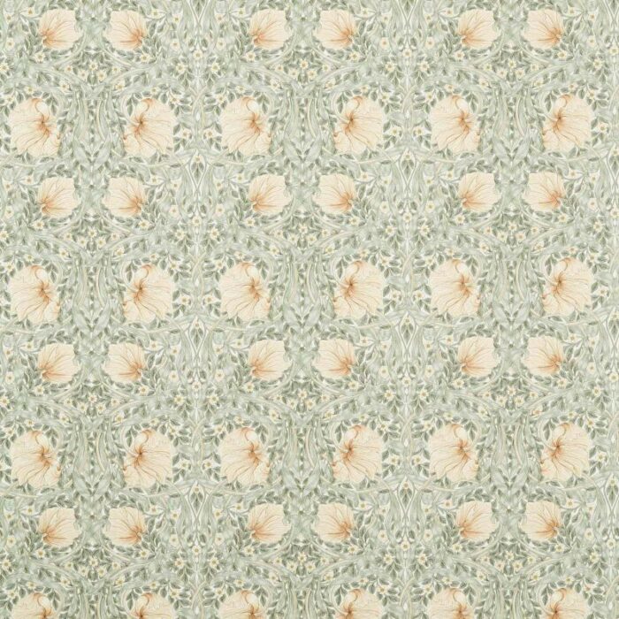 Pimpernel Wide Width Fabric - Sage / Caramel swatch