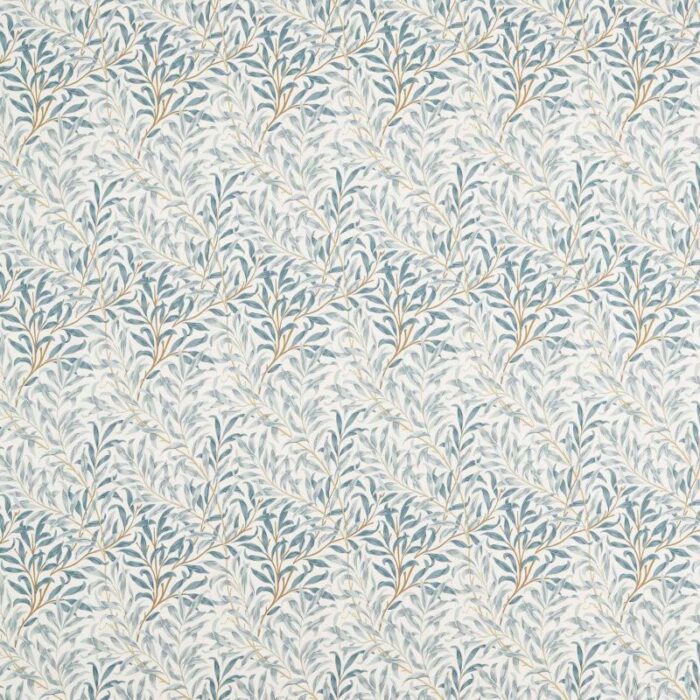 Willow Boughs Wide Width Fabric - Mineral Blue swatch