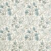 blue botanical cotton fabric from William Morris & Co