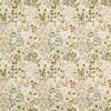 green botanical cotton fabric from William Morris & Co