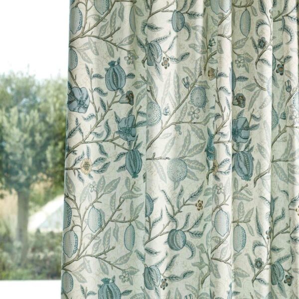 Fruit Wide Width Fabric - Mineral Blue by Fruit Wide Width Fabric - Mineral Blue from