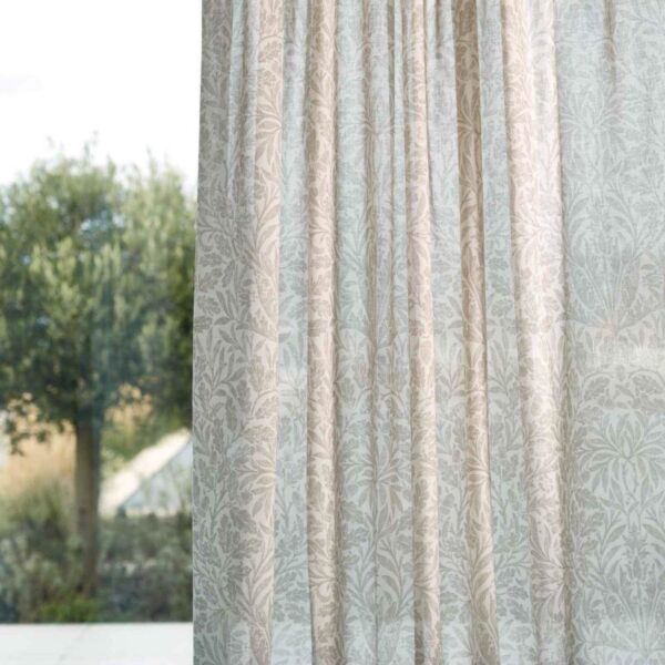 Pure Acorn Sheer Wide Width Fabric - Beige by Pure Acorn Sheer Wide Width Fabric - Beige from