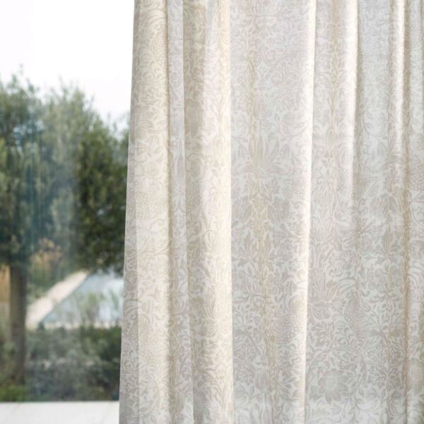 Pure Strawberry Thief Sheer Wide Width Fabric - Linen by Pure Strawberry Thief Sheer Wide Width Fabric - Linen from