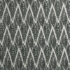 black-grey striped jacquard fabric from Clarke & Clarke