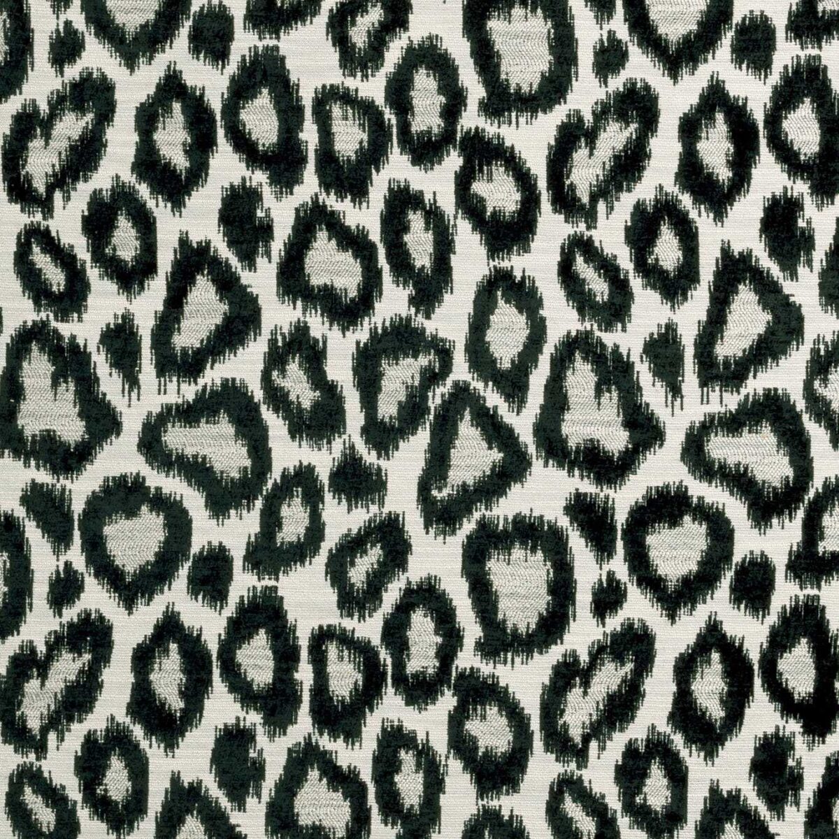 black-grey spotted velvet-chenille fabric from Clarke & Clarke
