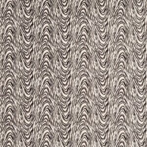 black-grey contemporary velvet-chenille fabric from Clarke & Clarke