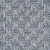 blue contemporary jacquard fabric from Clarke & Clarke