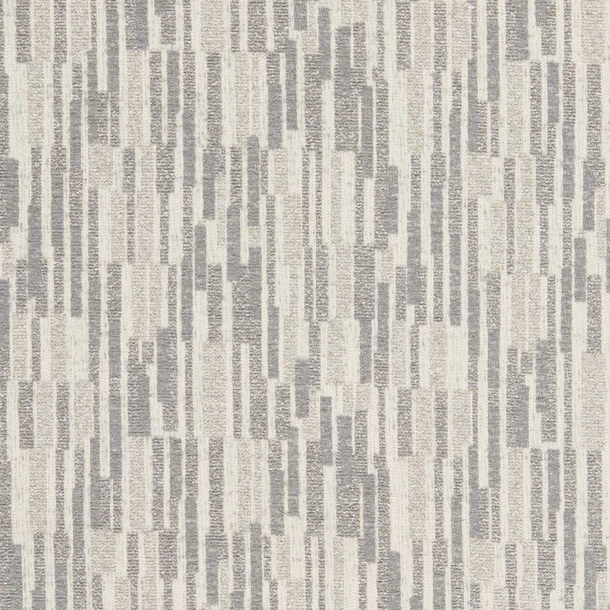 Juno Jacquard Fabric - Slate by black-grey contemporary jacquard fabric from Clarke & Clarke