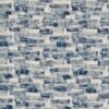 blue contemporary jacquard fabric from Clarke & Clarke