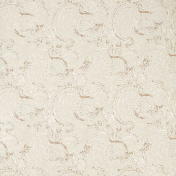 Hatoum Jacquard Fabric - Linen by neutral contemporary jacquard fabric from Clarke & Clarke