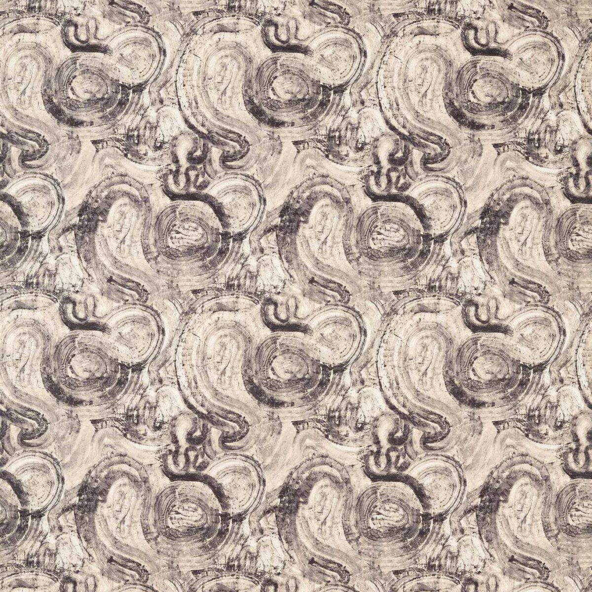 brown contemporary jacquard fabric from Clarke & Clarke