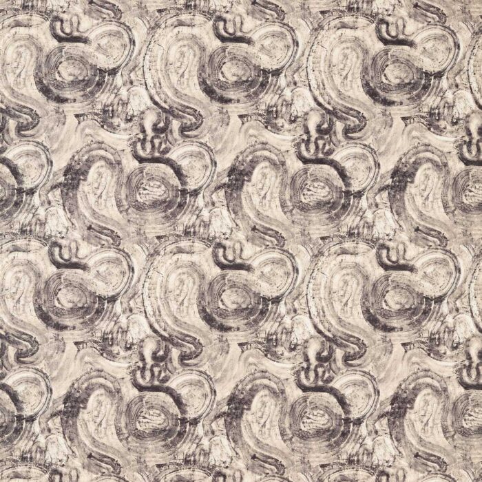 Hatoum Jacquard Fabric - Noir swatch
