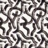 black-grey contemporary cotton fabric from Clarke & Clarke