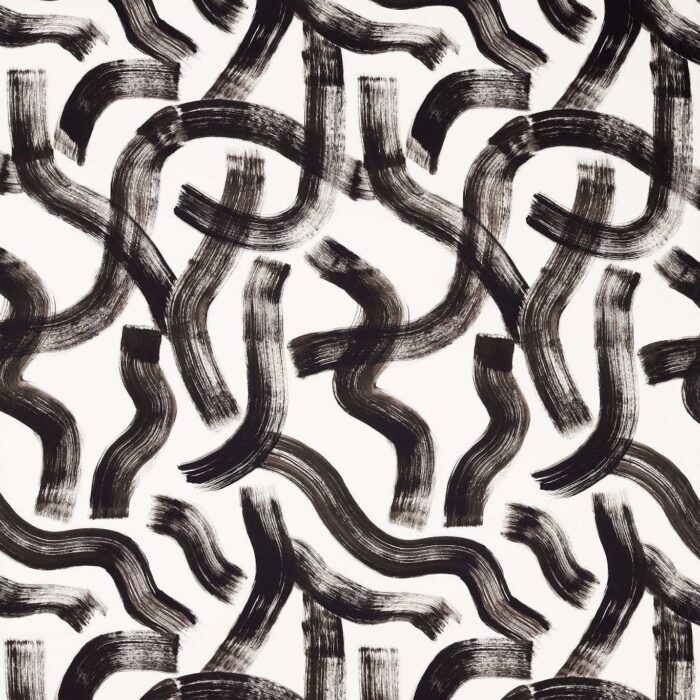 Malevich Fabric - Noir swatch
