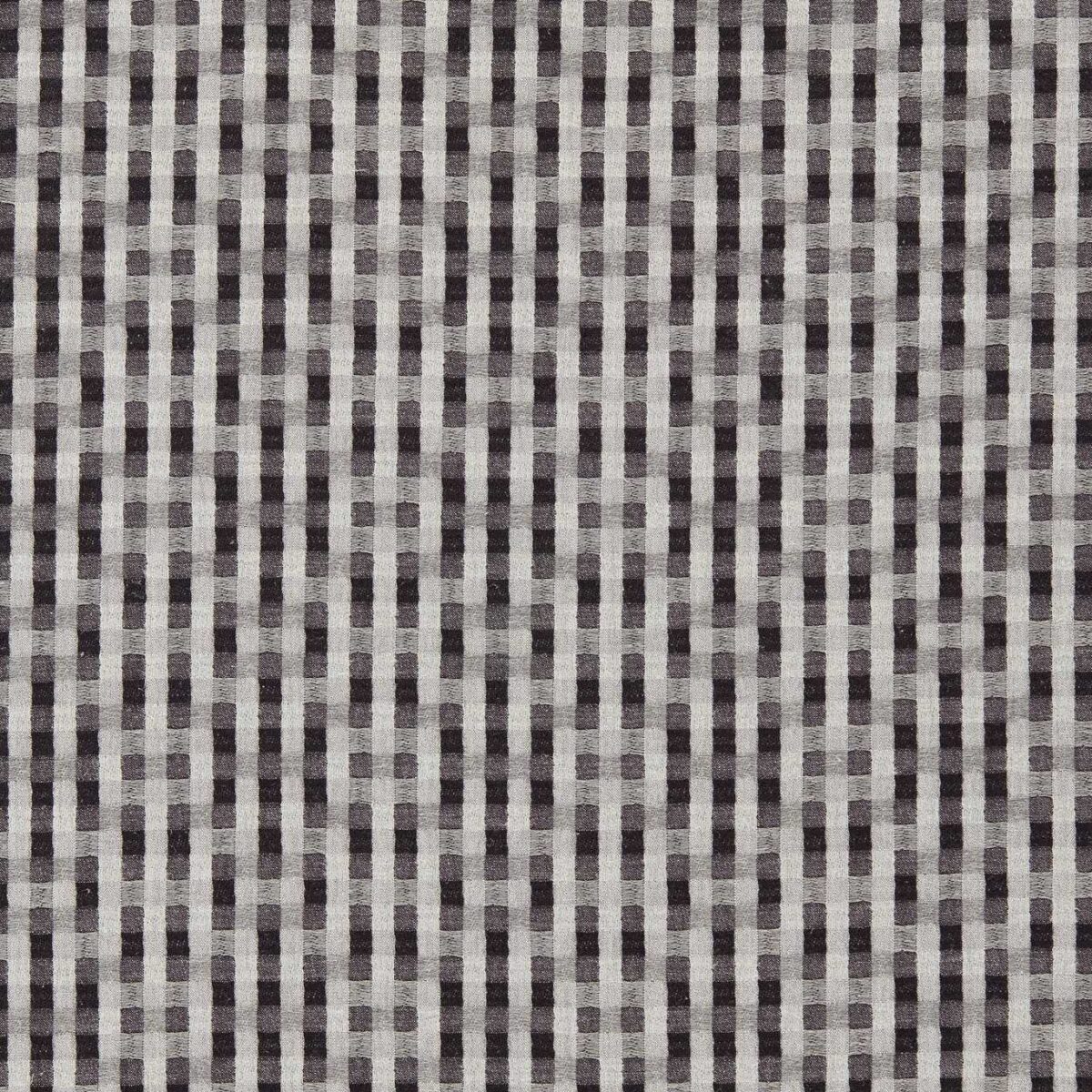 black-grey contemporary jacquard fabric from Clarke & Clarke