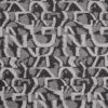 black-grey contemporary jacquard fabric from Clarke & Clarke
