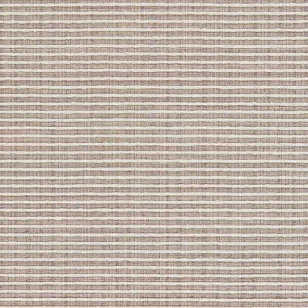 Taryn Jacquard Fabric - Linen by neutral striped velvet-chenille fabric from Clarke & Clarke