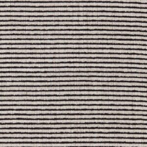 black-grey striped velvet-chenille fabric from Clarke & Clarke