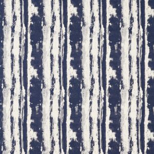 blue contemporary velvet-chenille fabric from Clarke & Clarke