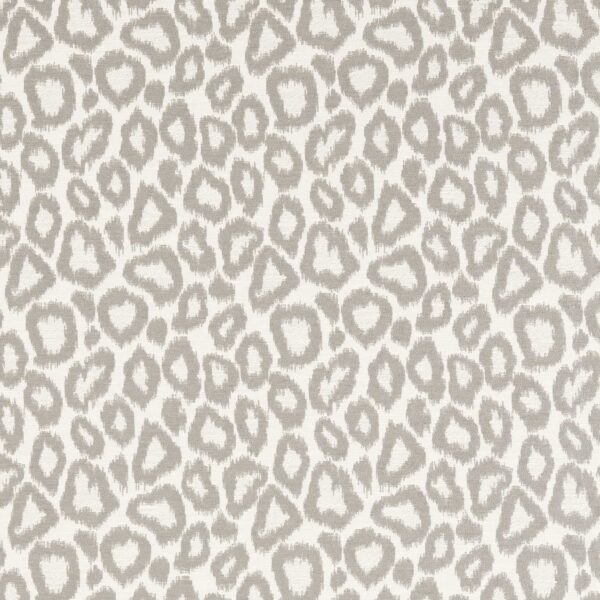 Ortega Fabric - Slate by neutral spotted velvet-chenille fabric from Clarke & Clarke