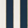 blue striped wallpaper from clarke & clarke