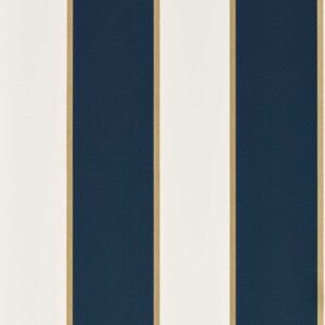 blue striped wallpaper from clarke & clarke