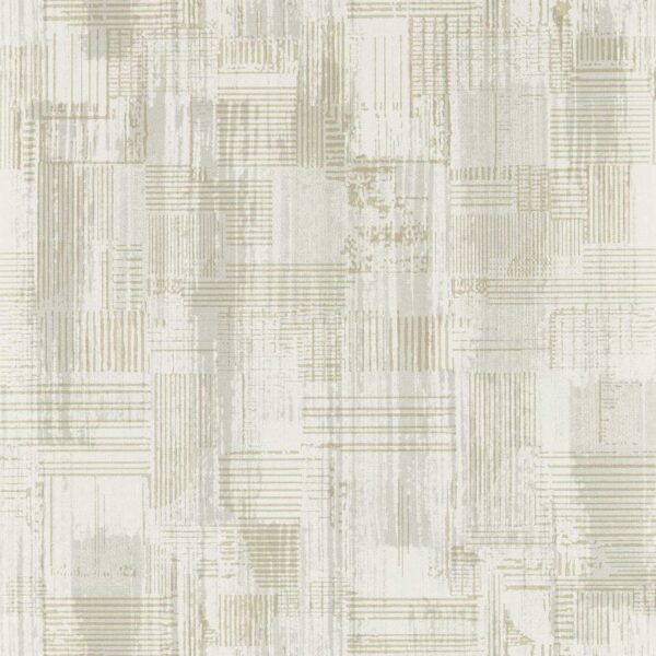 Kazimir Wallpaper - Dove by white contemporary wallpaper from clarke & clarke
