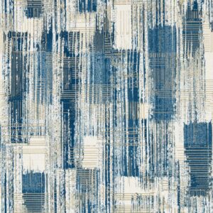blue contemporary wallpaper from clarke & clarke