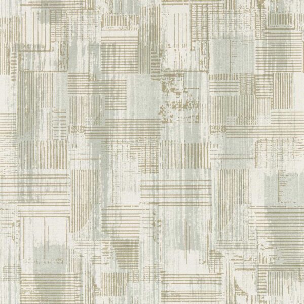 Kazimir Wallpaper - Mineral by blue contemporary wallpaper from clarke & clarke
