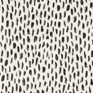 black-grey spotted wallpaper from clarke & clarke