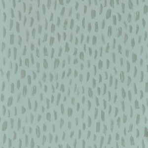 blue spotted wallpaper from clarke & clarke
