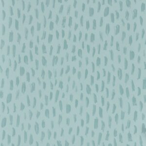 blue spotted wallpaper from clarke & clarke