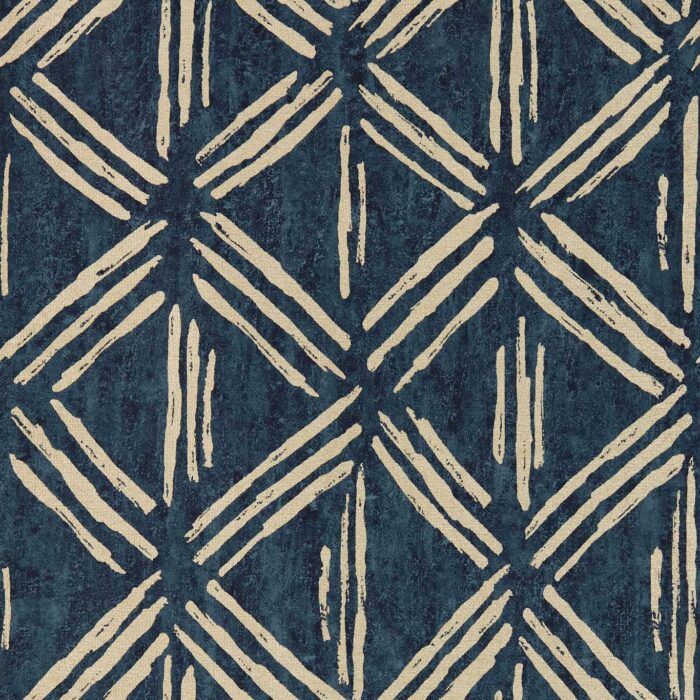 Murakami Wallpaper - Ink fabric swatch W0228/01